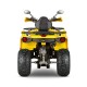 Квадроцикл GLADIATOR F200 LUX жёлтый (Тверь)